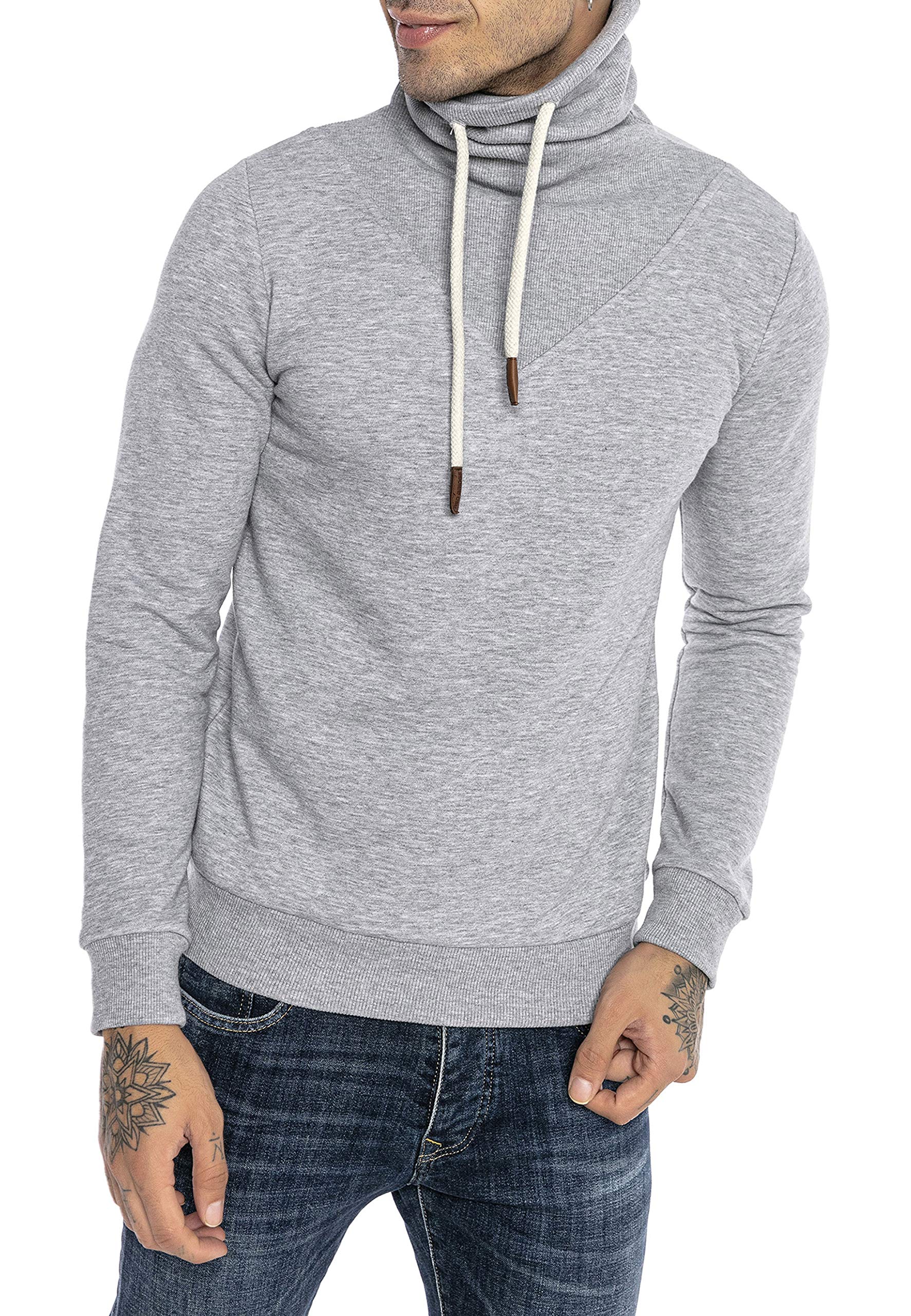redbridge-pullover-schalkragen-herren-dunkelgrau-gr-m image 5