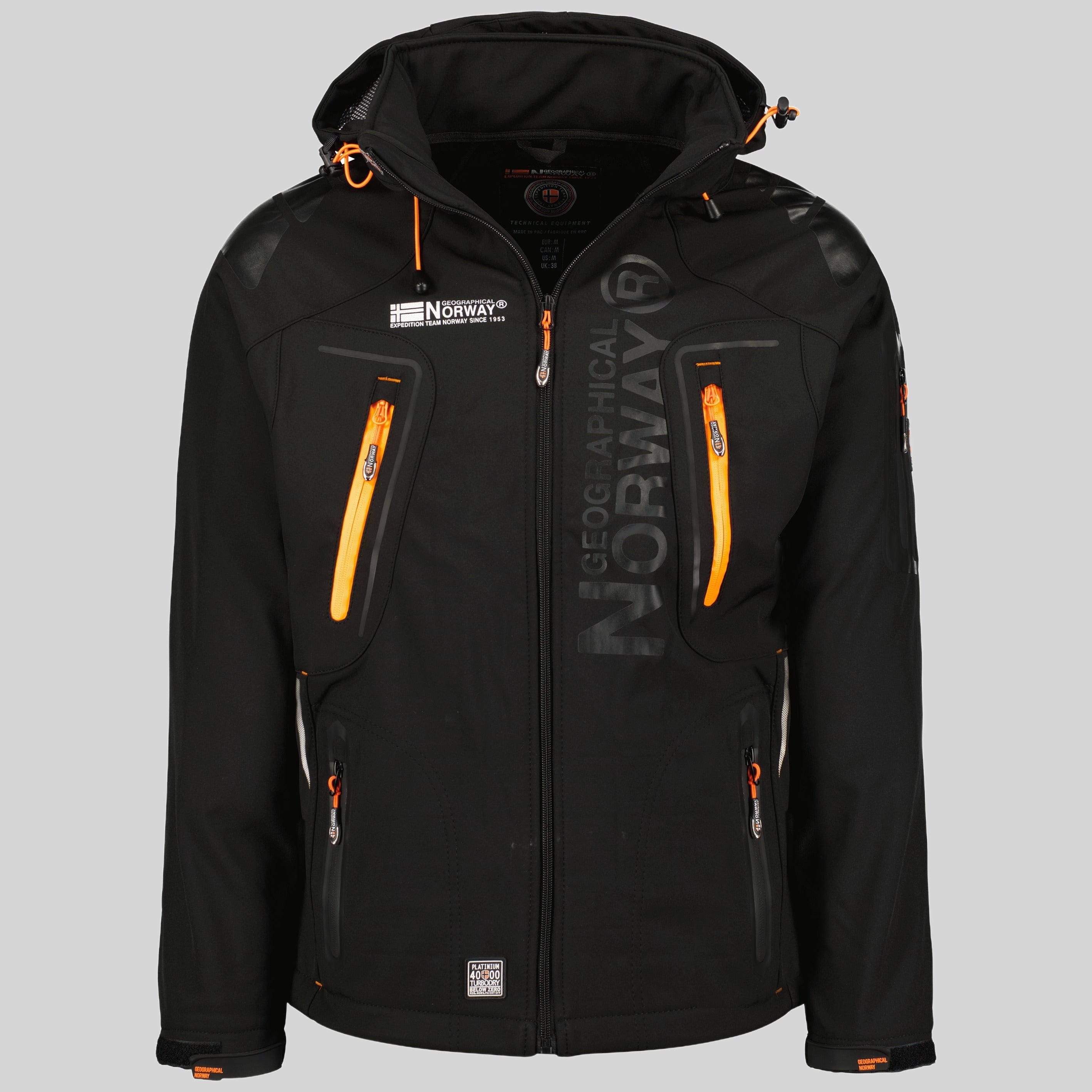 geographical-norway-techno-softshelljacke-herren-schwarz-rot image 8