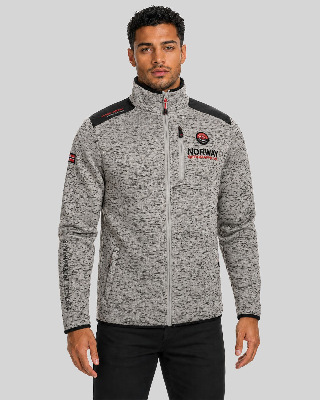 geographical-norway-tavid-herren-fleece-marine-fleecejacke image 1