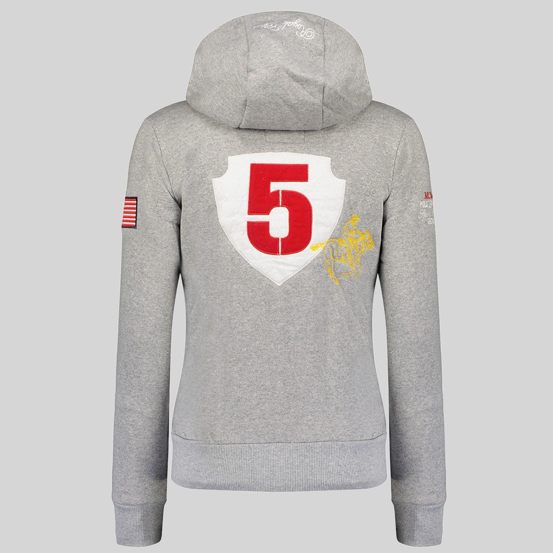 geographical-norway-fanille-damen-hoodie-grau-mit-kapuze image 2