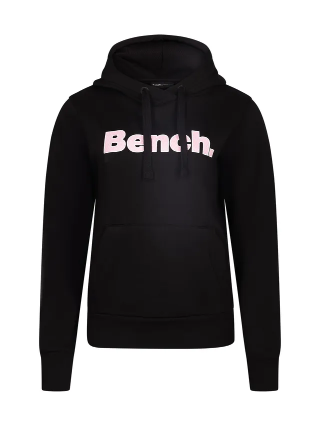 bench-dayla-hoodie-damen-schwarz-oversized-kapuzenpullover image 1