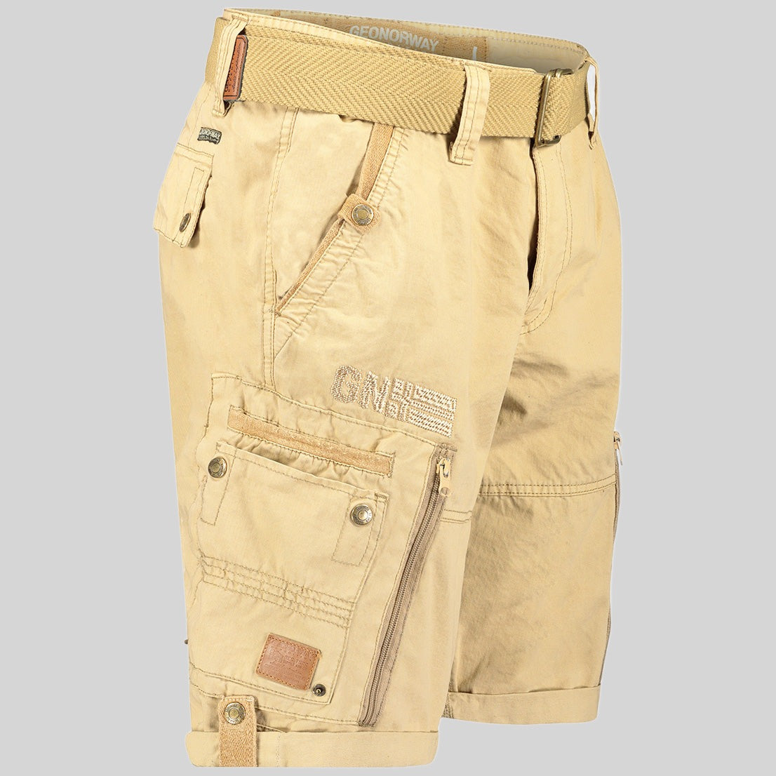 geographical-norway-passpartout-herren-bermuda-beige-shorts image 3