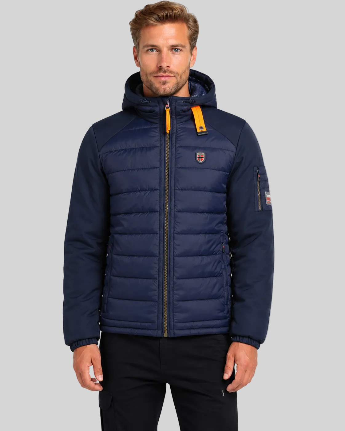 geographical-norway-abator-herren-steppjacke-schwarz-winter image 1
