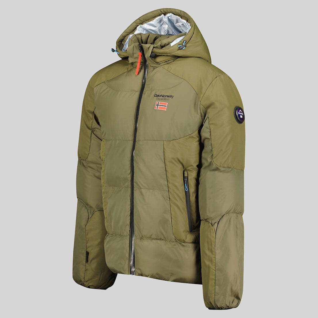 geographical-norway-casidan-herren-parka-schwarz-mit-kapuze image 3