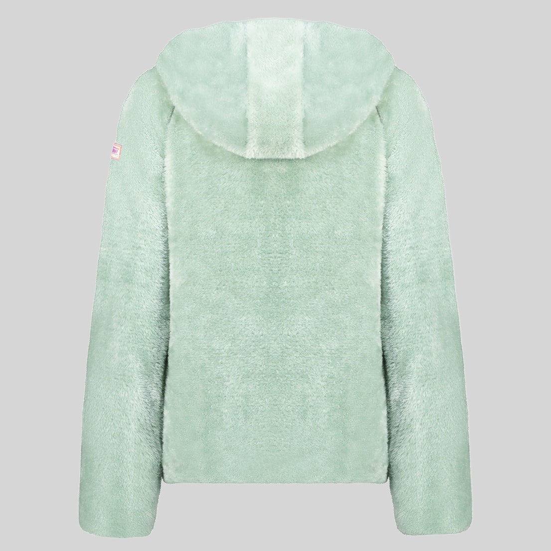geographical-norway-toscana-fleecejacke-damen-schwarz-kapuze image 2