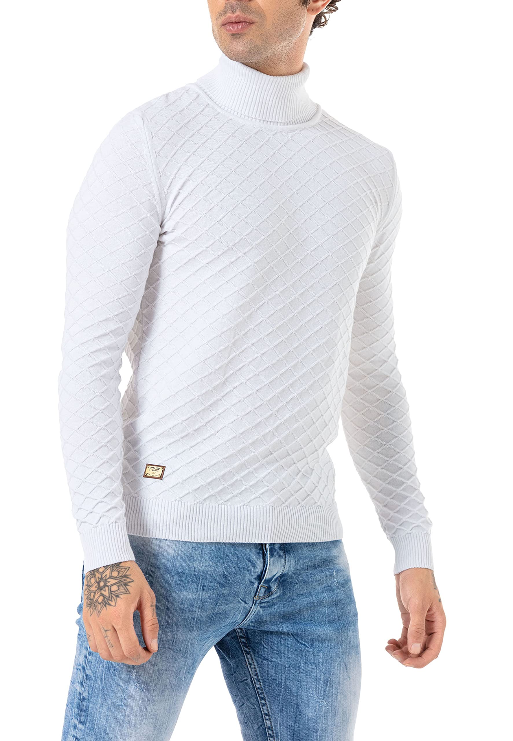 redbridge-rollkragenpullover-herren-strick-braun-gr-l image 8