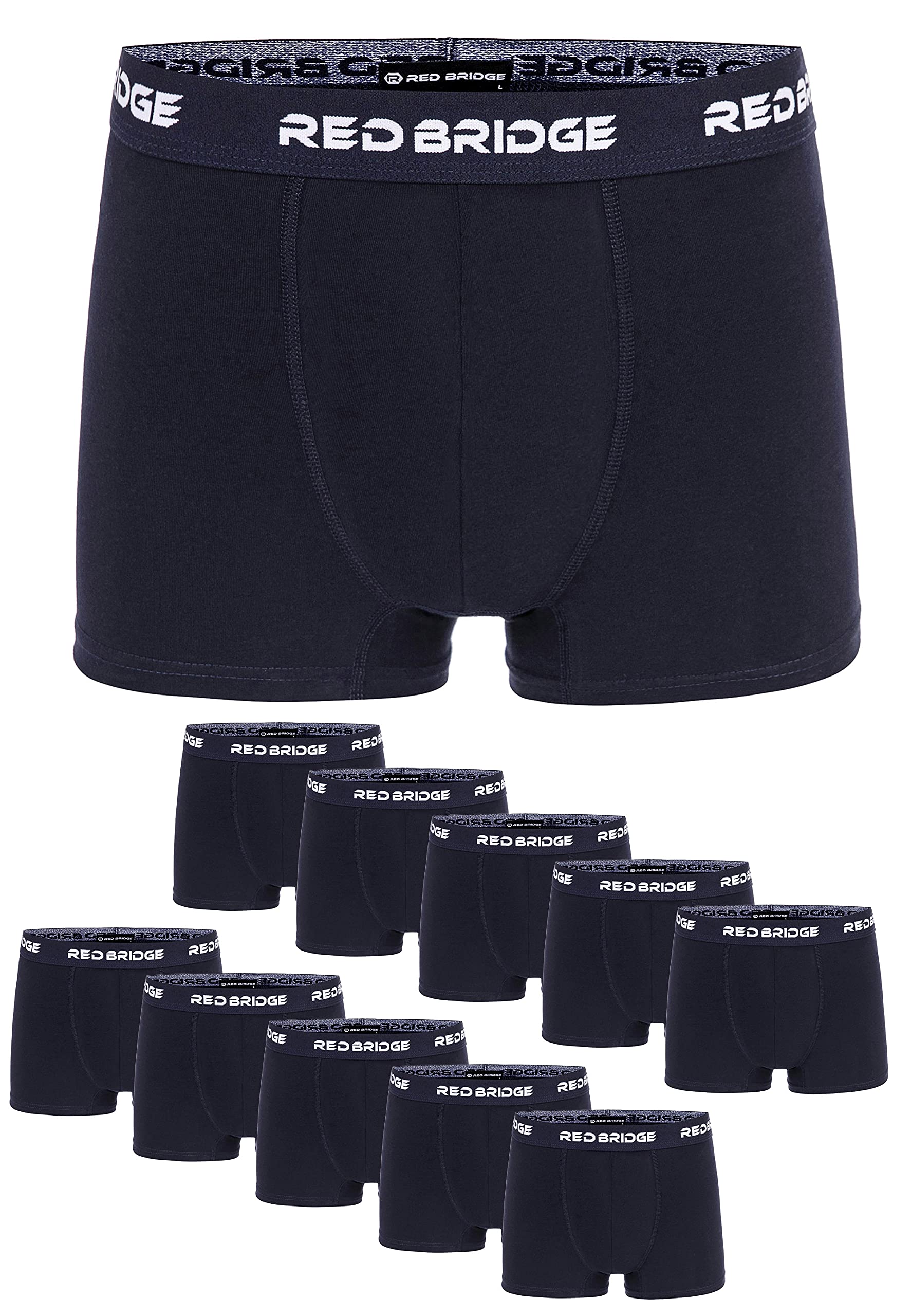 redbridge-unterw-sche-boxershorts-herren-blau-10er-pack-s image 1
