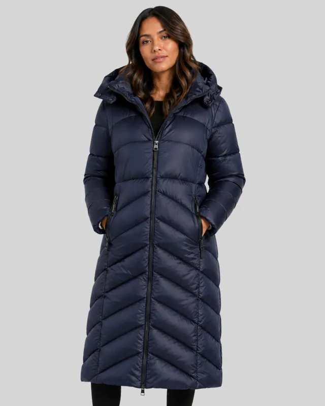 geographical-norway-blanche-long-damen-parka-marine-m-wattiert image 1