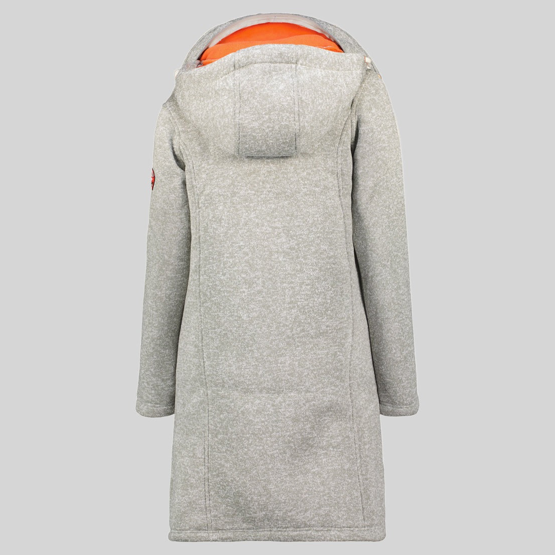 geographical-norway-tantastique-fleecejacke-damen-grau-kapuze image 2