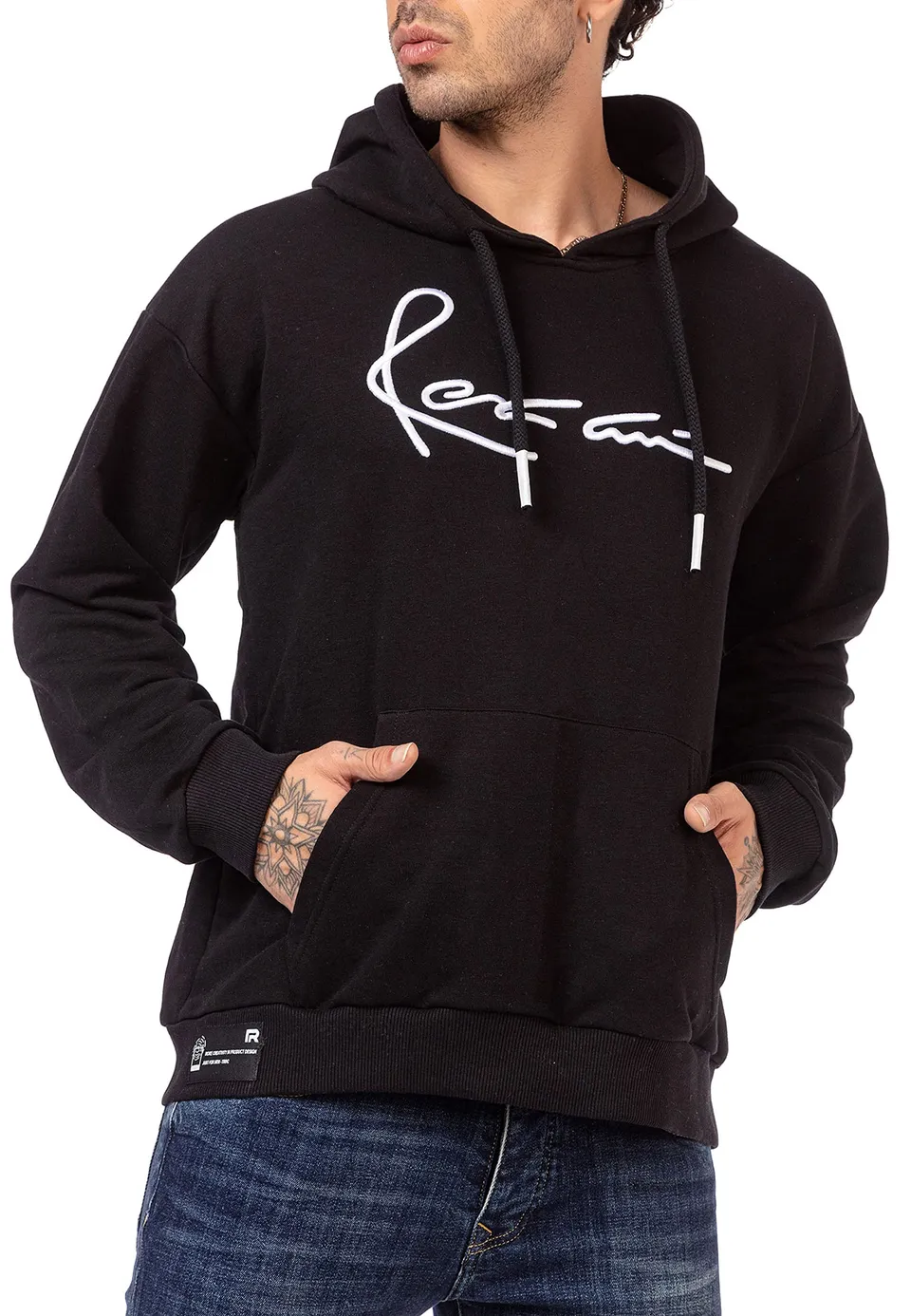 redbridge-pullover-hoodie-signed-gr-e-l-schwarz image 1