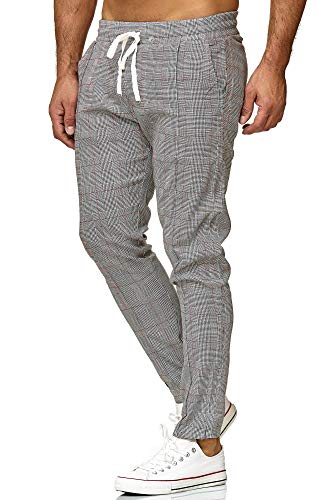redbridge-hosen-slim-karohose-urban-fit-herren-chino-blau-karo image 5
