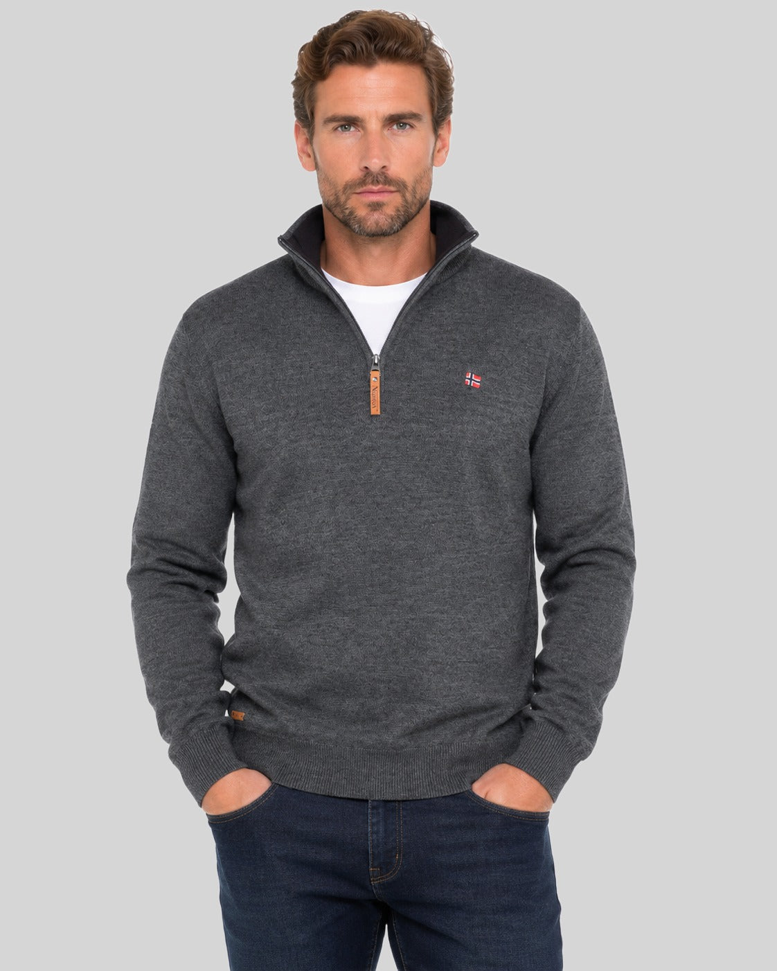 geographical-norway-fregate-hz-pullover-herren-schwarz-mit-rei-verschluss image 6