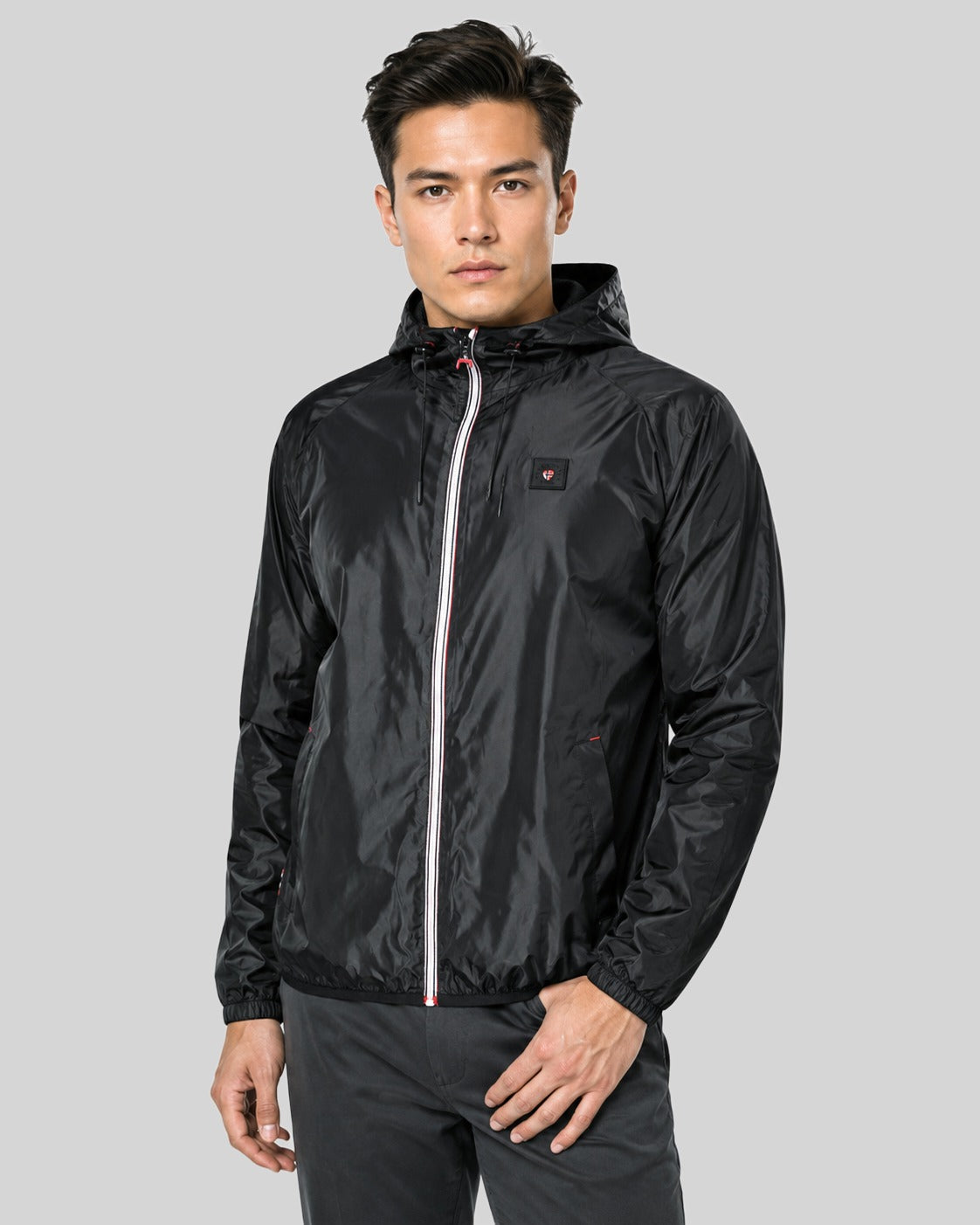 geographical-norway-boatom-herren-blouson-schwarz-kapuze image 1