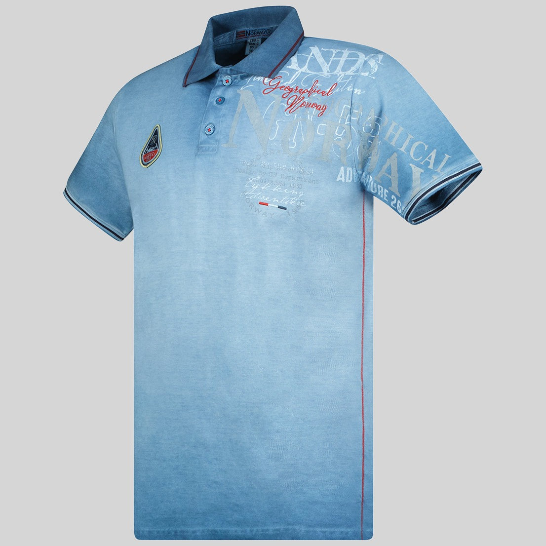geographical-norway-kadventure-herren-polo-schwarz-kurzarm image 5