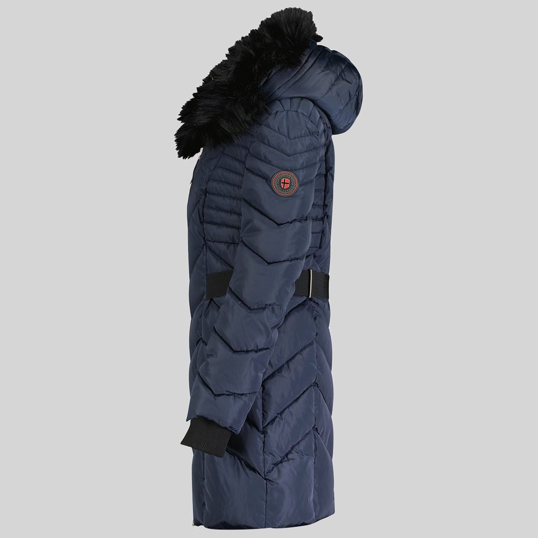 geographical-norway-dolrie-parka-damen-marine-lang-fell image 4