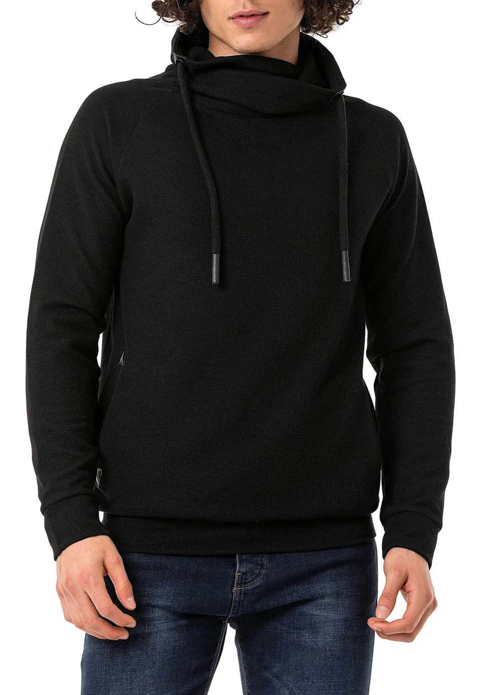 redbridge-m2218-pullover-schalkragen-herren-schwarz image 1