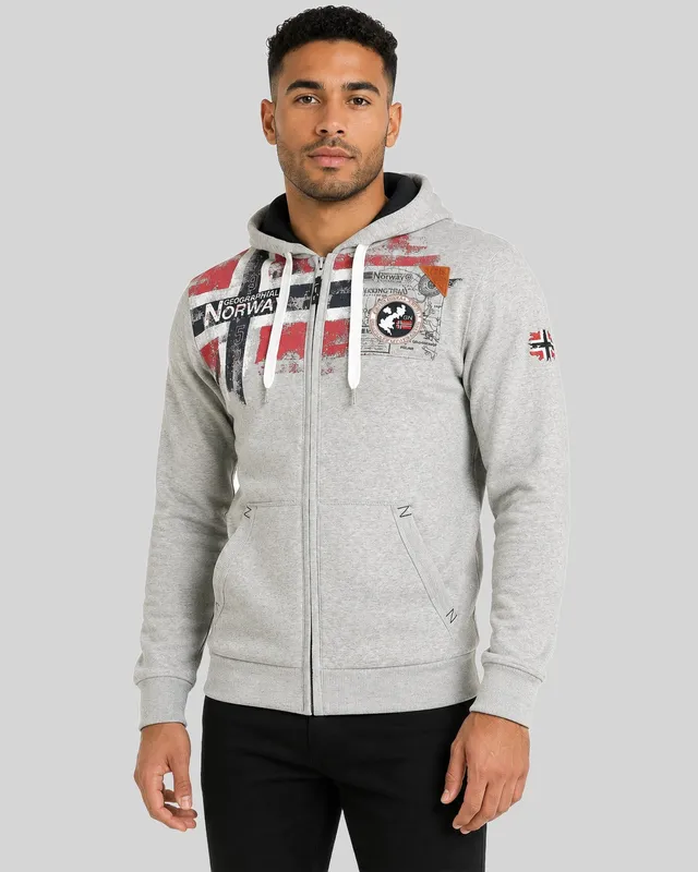 geographical-norway-fespote-zip-hoodie-herren-dunkelgrau image 1