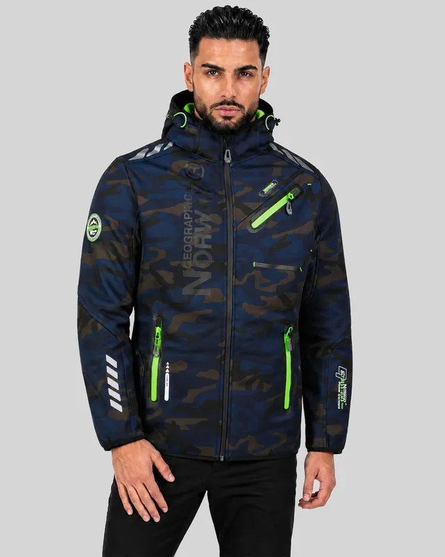 geographical-norway-royaute-softshelljacke-herren-camo-gr-n image 1