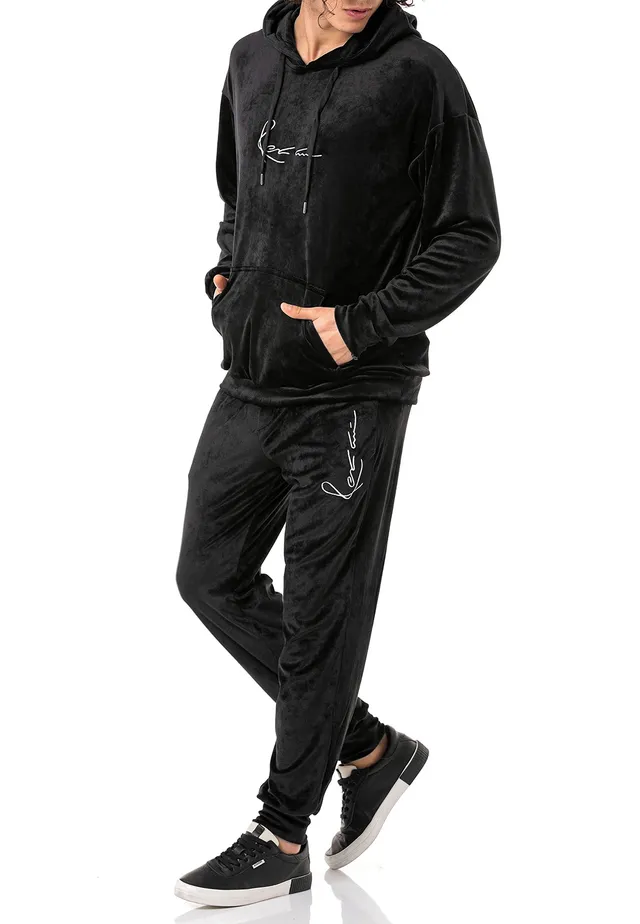 redbridge-velour-jogginganzug-herren-l-signature-set-m2216 image 1