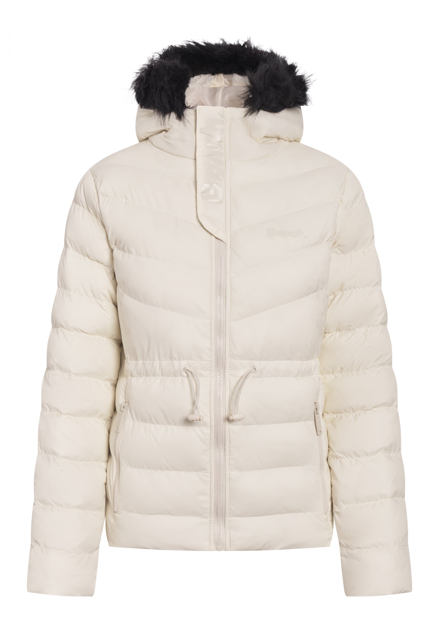 bench-inken-pufferjacke-damen-schwarz-mit-fellkapuze image 5