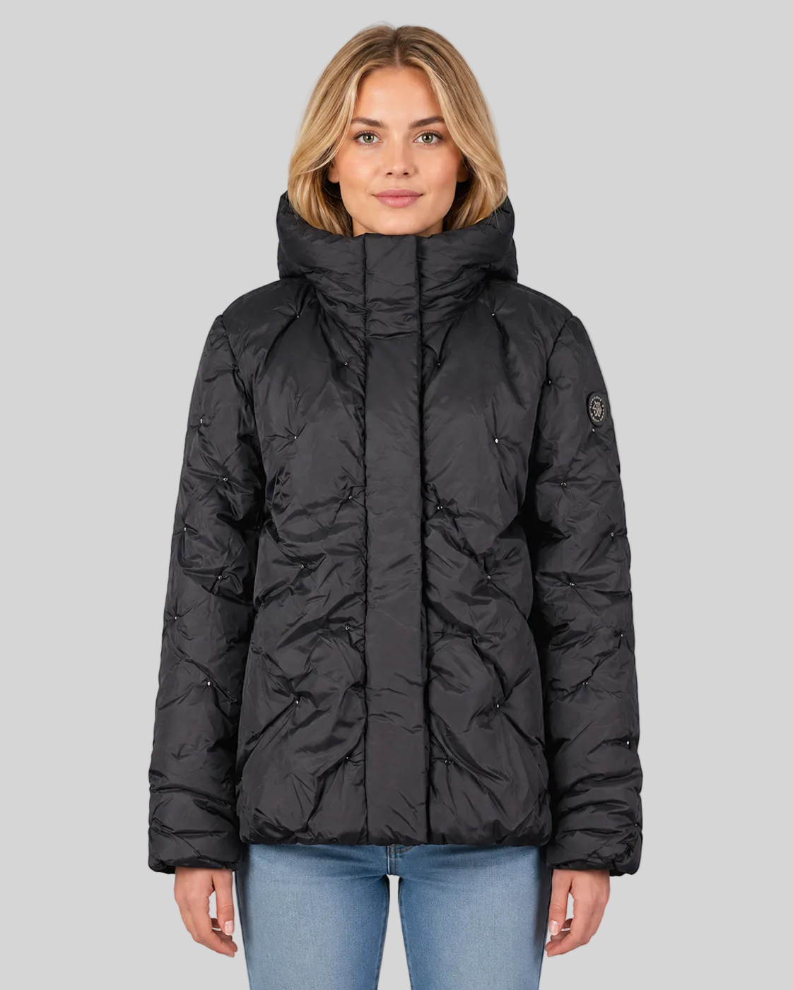 geographical-norway-berola-damen-parka-winterjacke-marine-mit-kapuze image 6