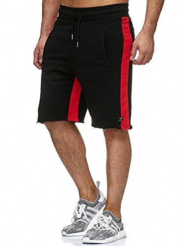 redbridge-shorts-chill-bill-sweat-streifen-schwarz-baumwolle image 6