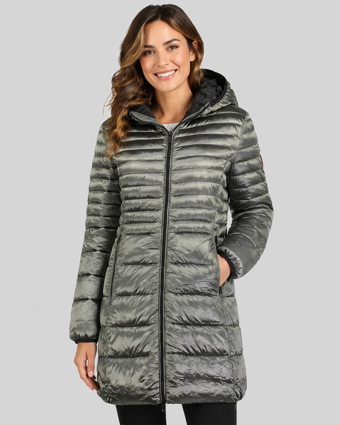 geographical-norway-bodet-parka-damen-schwarz-gesteppt-lang image 1