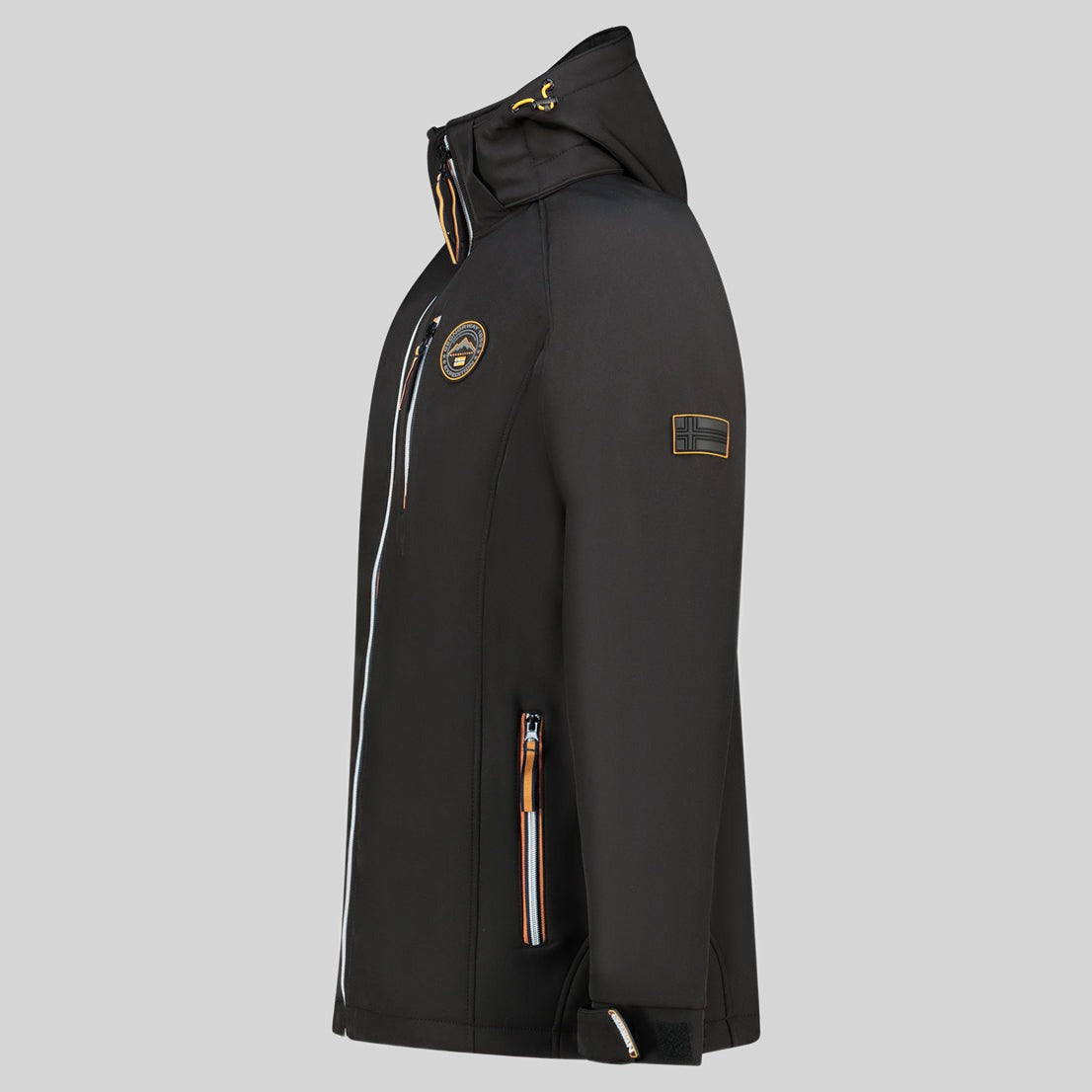 geographical-norway-tabim-softshelljacke-herren-schwarz-kapuze image 3