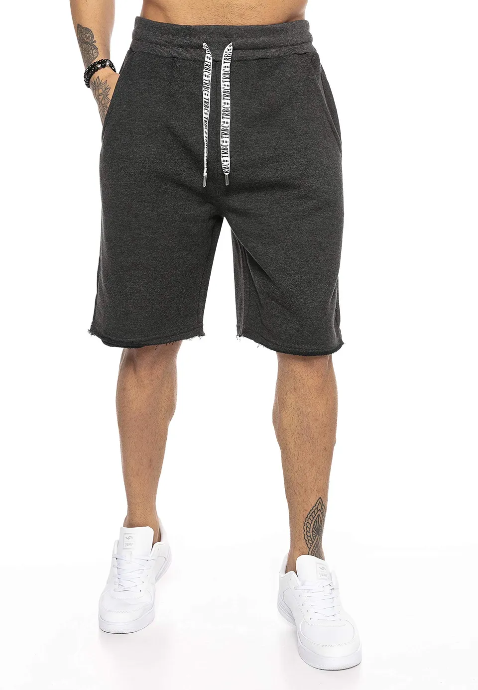 redbridge-shorts-joggingshort-herren-schwarz-baumwolle image 1
