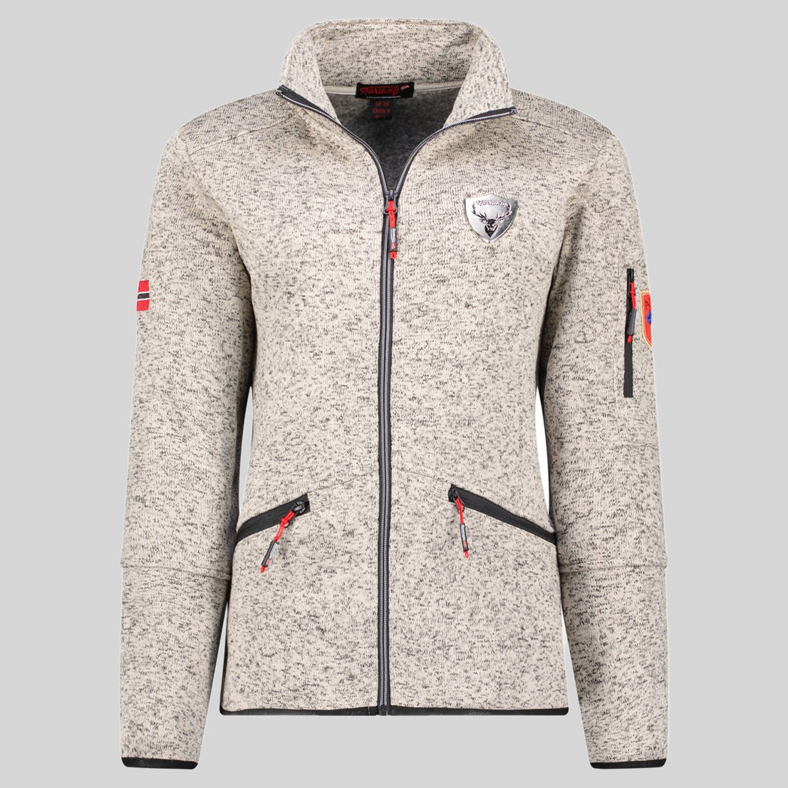 geographical-norway-tisane-damen-fleecejacke-marine-fleece image 5