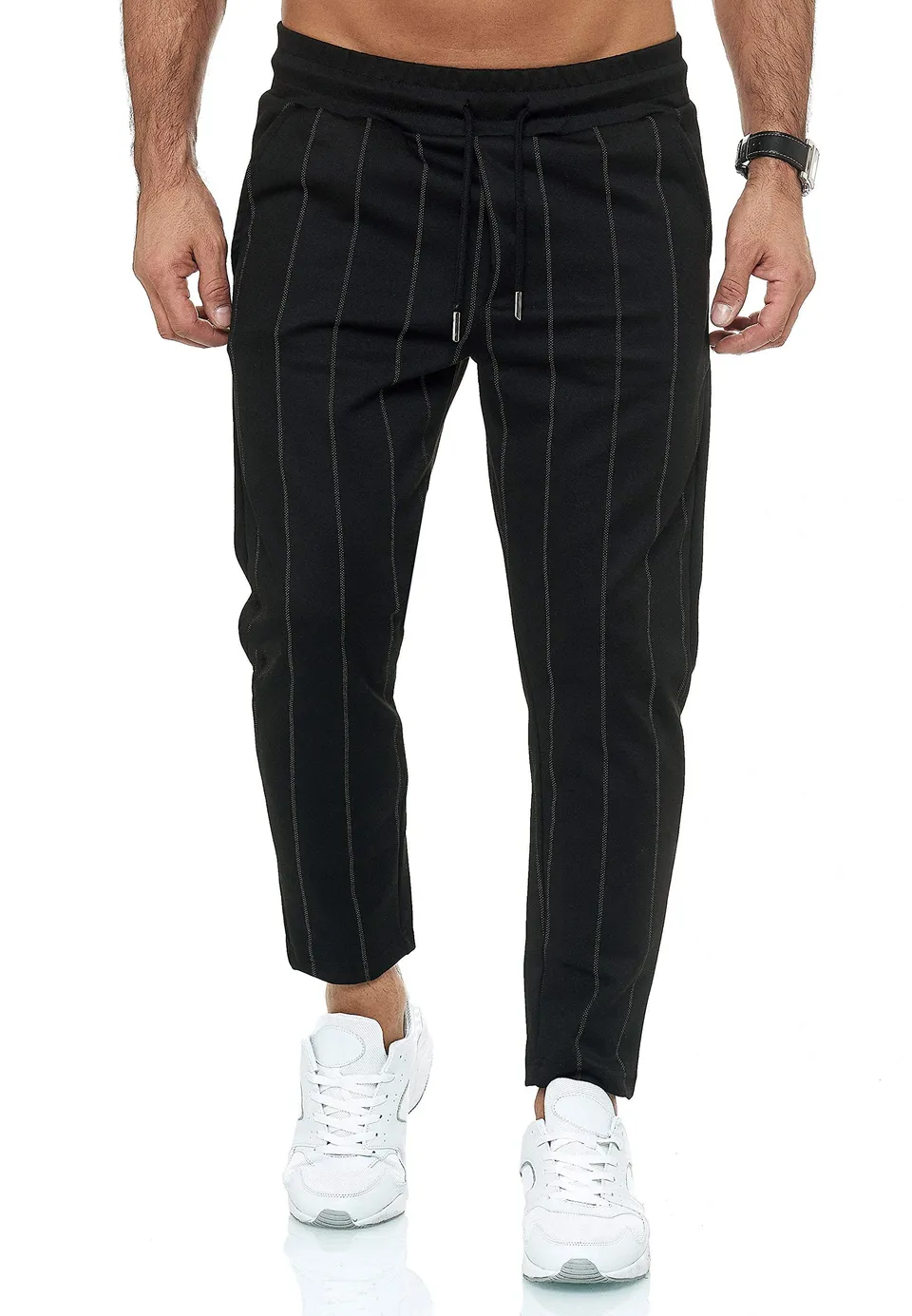 redbridge-striped-jogginghose-herren-sweatpants-regular-fit image 1