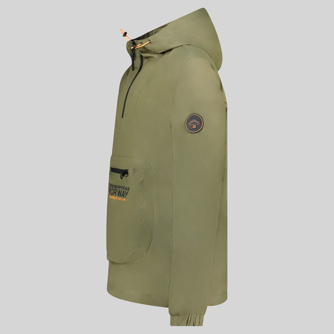 geographical-norway-caldera-herren-bergangsjacke-schwarz-kapuze image 8