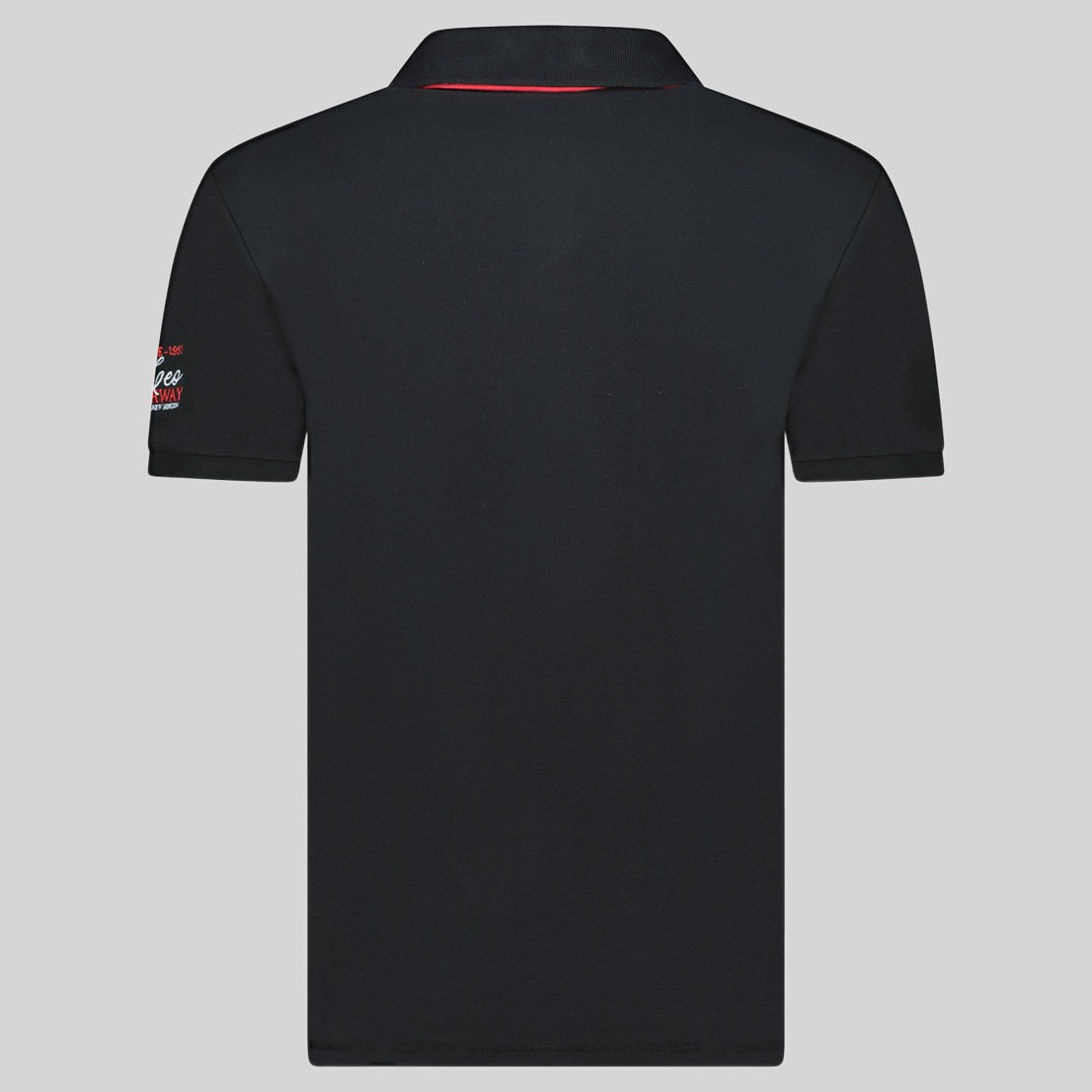 geographical-norway-kason-polohemd-herren-schwarz-100-baumwolle image 7