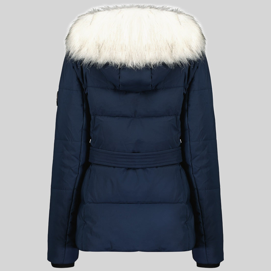 geographical-norway-chester-damen-winterparka-schwarz-lang-g-rtel image 4