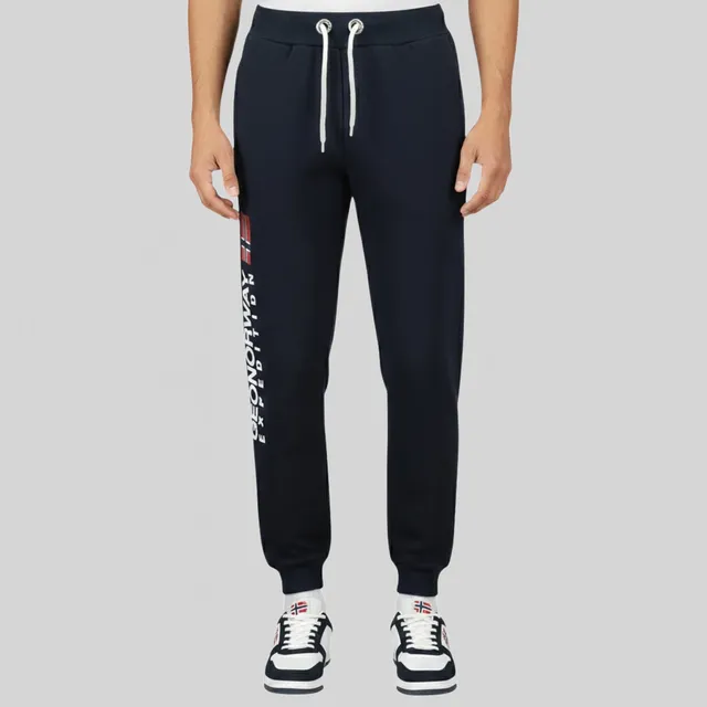 geographical-norway-machal-herren-jogginghose-schwarz-print image 1
