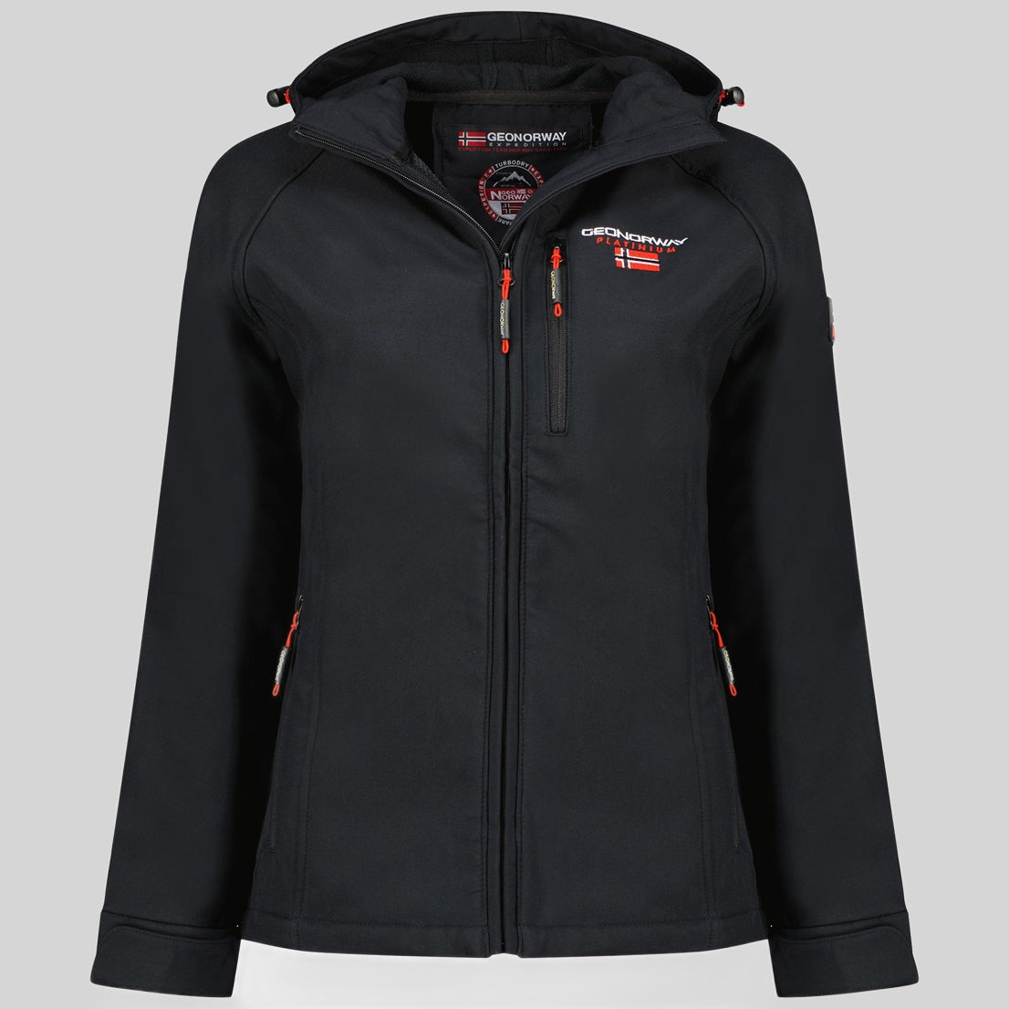 geographical-norway-tacer-damen-softshelljacke-mit-kapuze-schwarz-s image 3