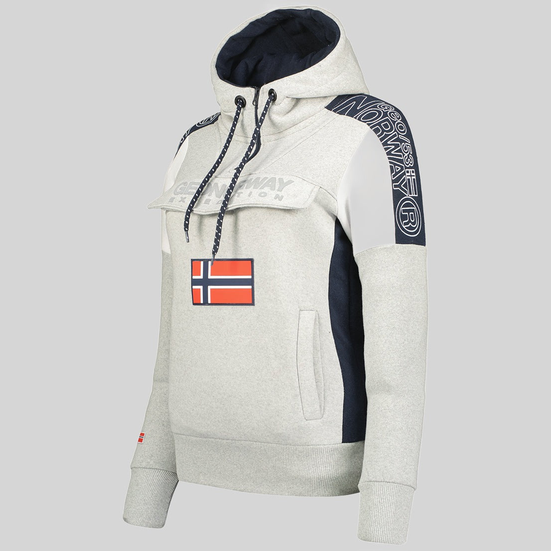 geographical-norway-fago-hoodie-damen-schwarz-mit-kapuze image 7