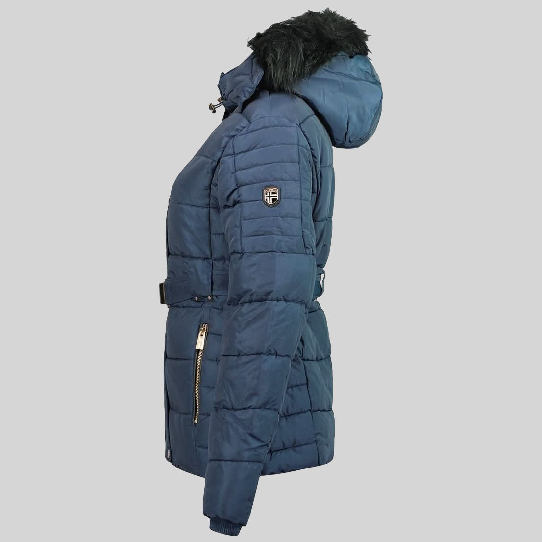 geographical-norway-blood-damen-winterparka-marine-mit-fell image 5