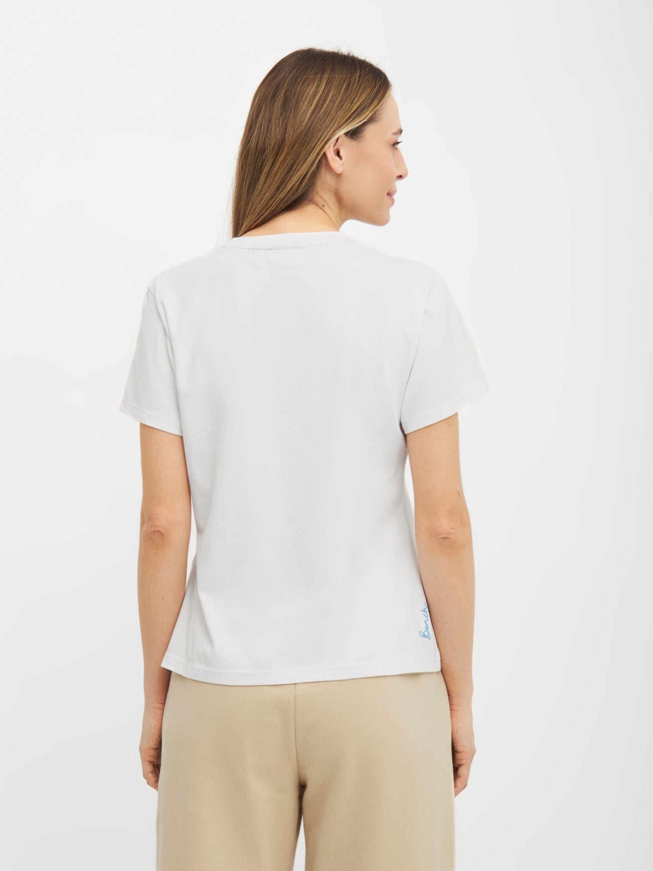 bench-mantova-damen-t-shirt-slim-fit-bright-white image 3