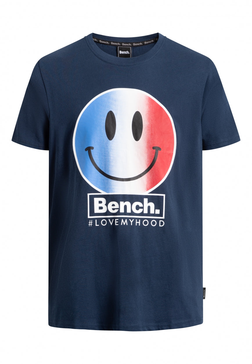 bench-smiler-t-shirt-herren-red-smiley-baumwolle-print image 5