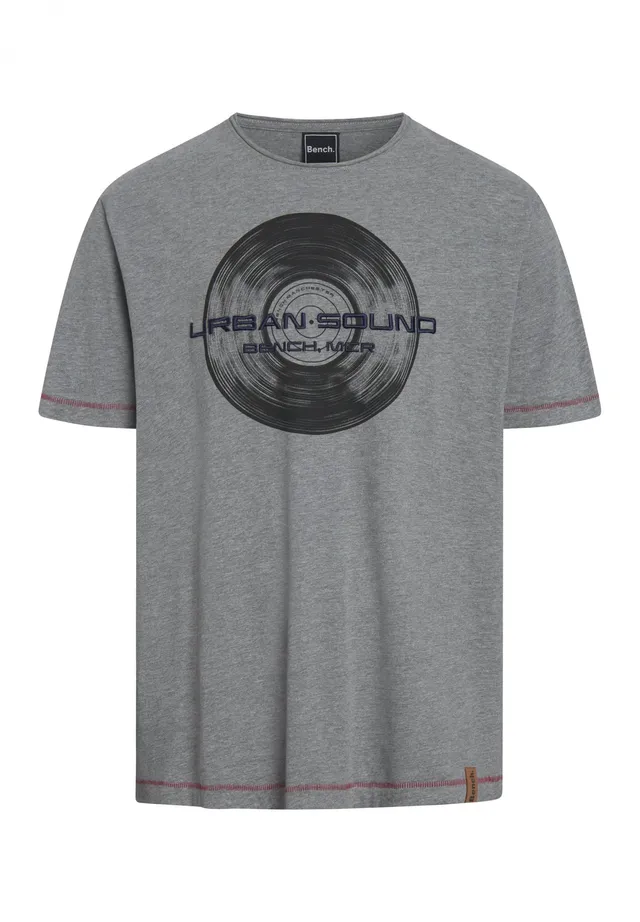 bench-falun-t-shirt-herren-grey-mele-baumwolle image 1
