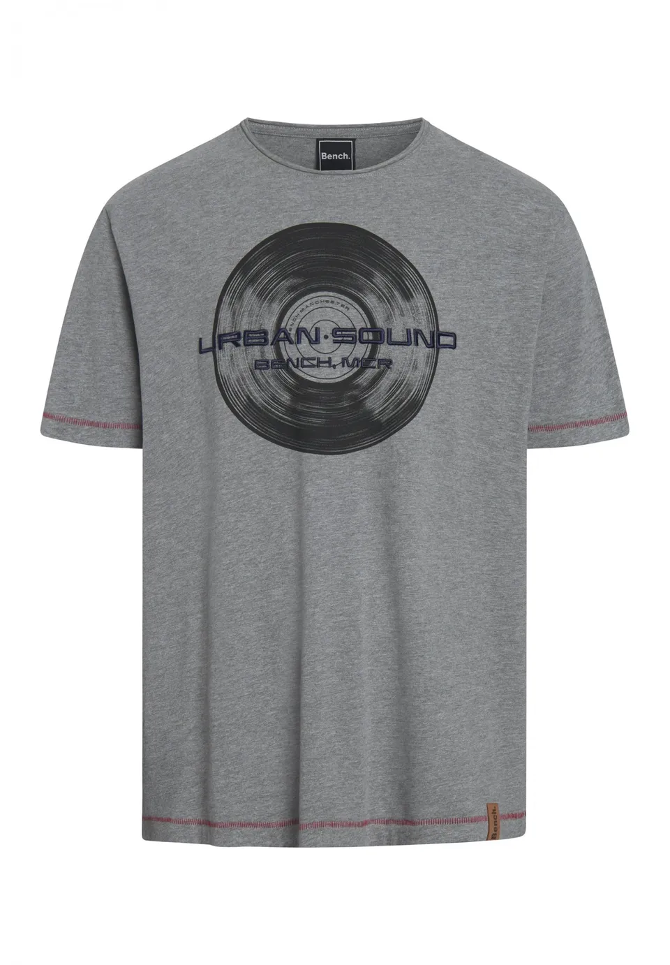 bench-falun-t-shirt-herren-grey-mele-baumwolle image 1
