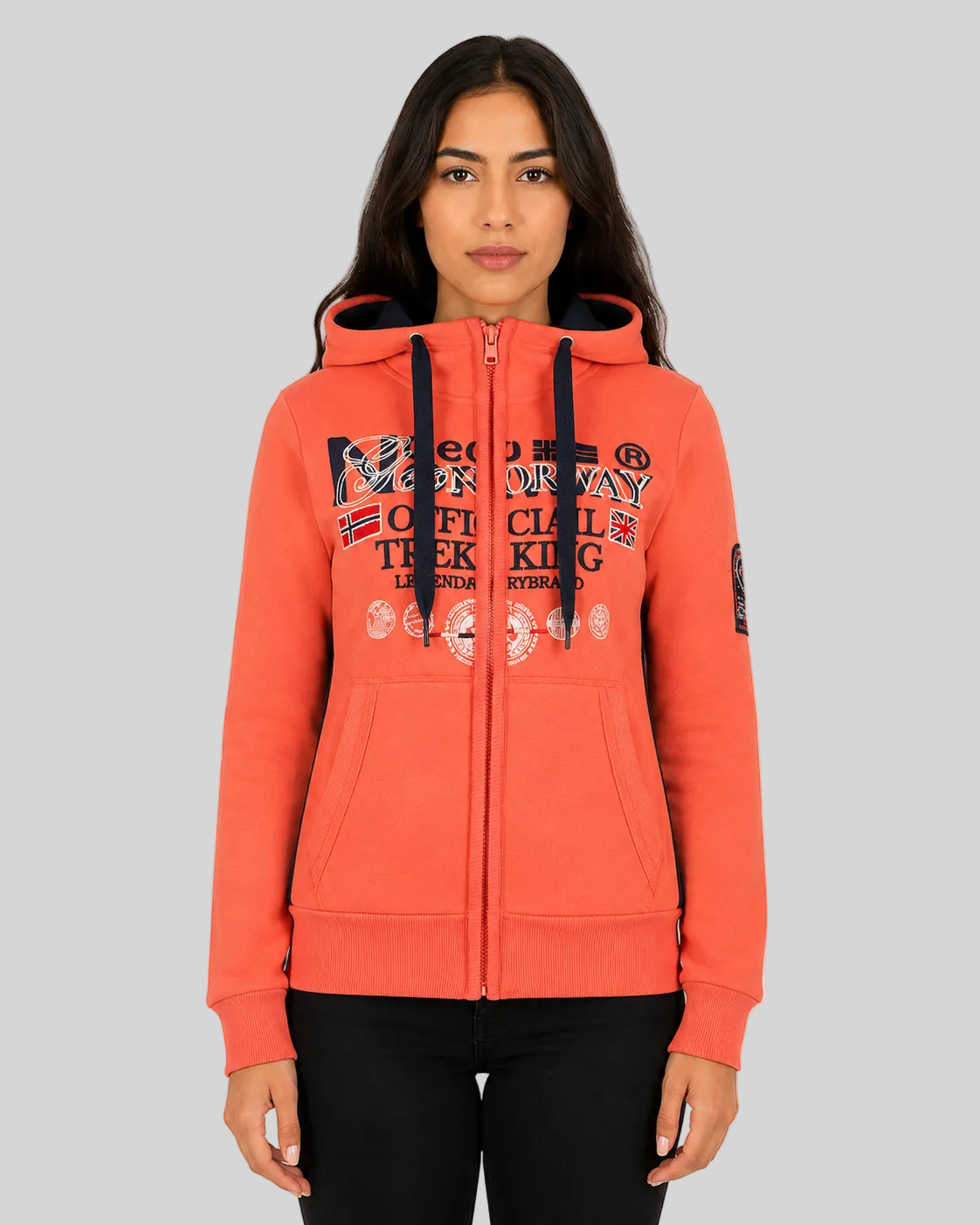 geographical-norway-gladys-damen-hoodie-kapuzenpullover image 5