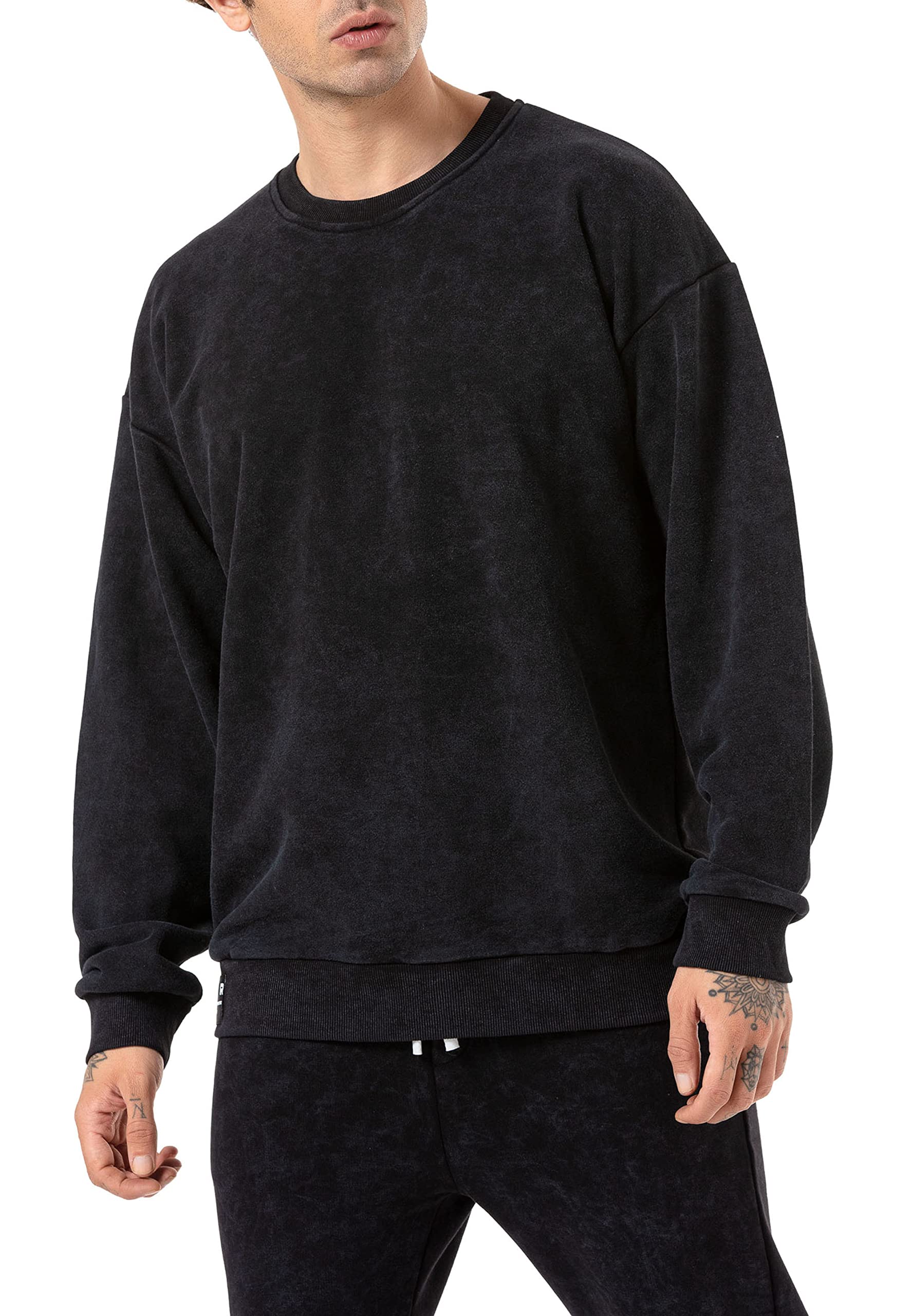 redbridge-batik-sweatshirt-herren-pullover-rundhals image 4