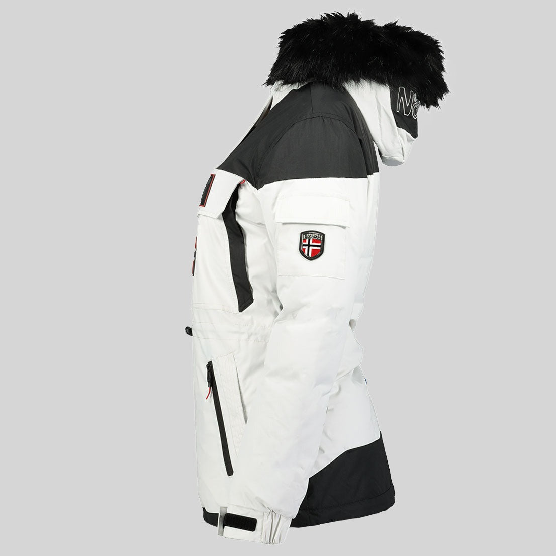 geographical-norway-bruna-bergangsjacke-damen-marine-m-kapuze image 5