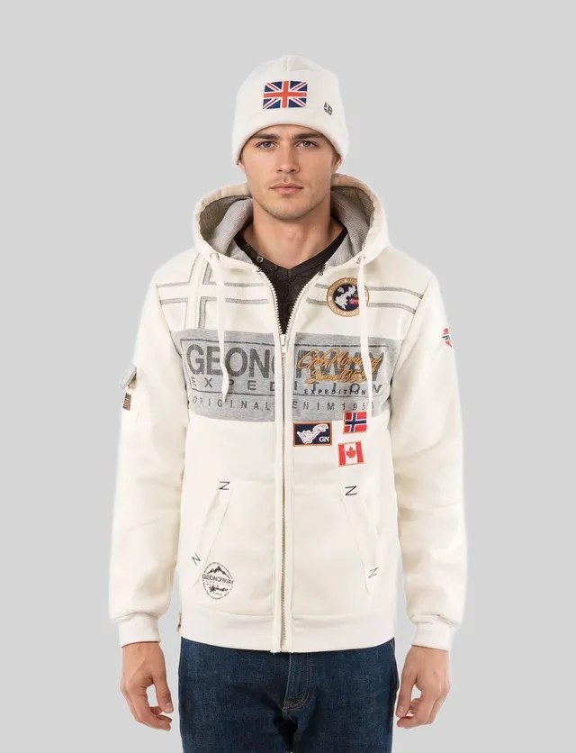 geographical-norway-garadock-hoodie-herren-schwarz-zip image 1