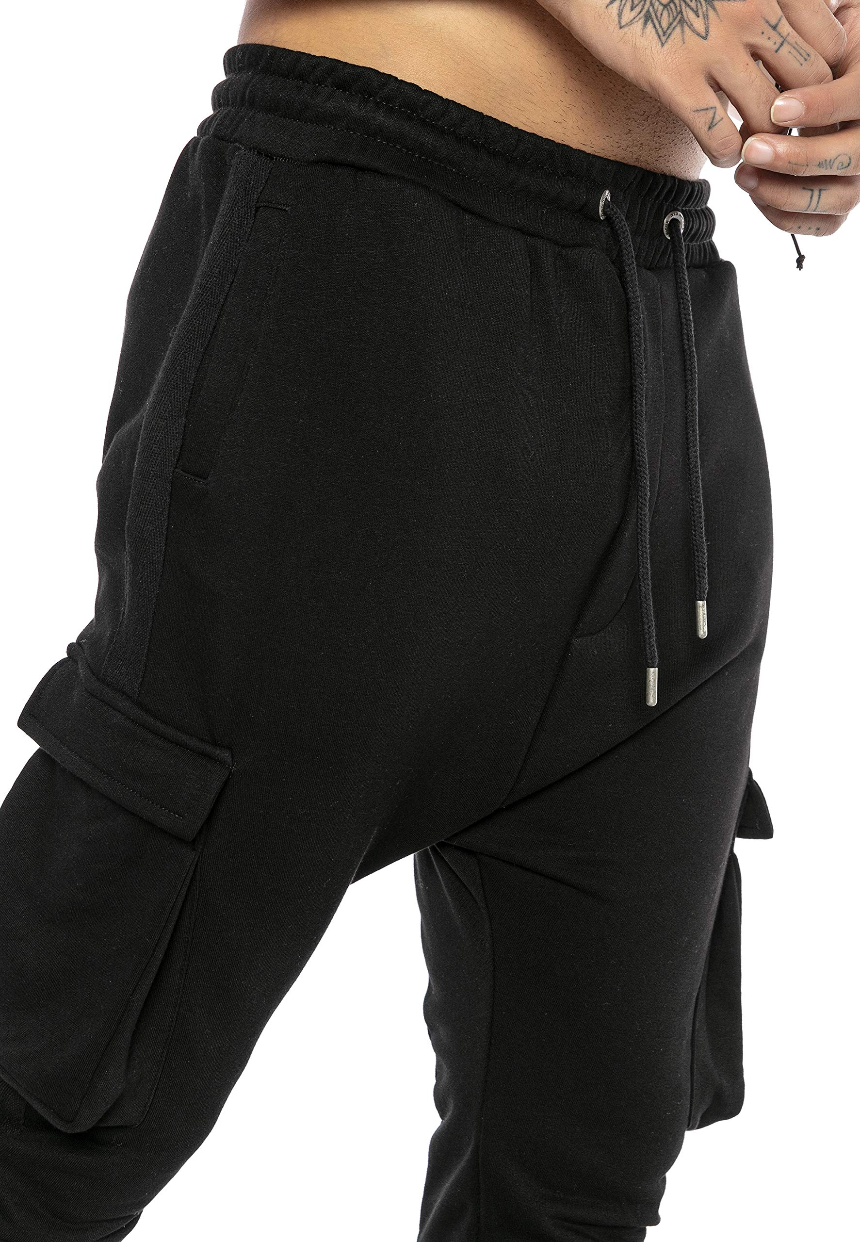 redbridge-hose-jogger-cargo-sweat-schwarz-baumwolle image 2