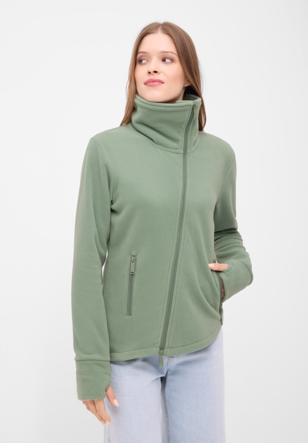 bench-symmy-fleecejacke-damen-cosmetic-pink-microfleece image 5