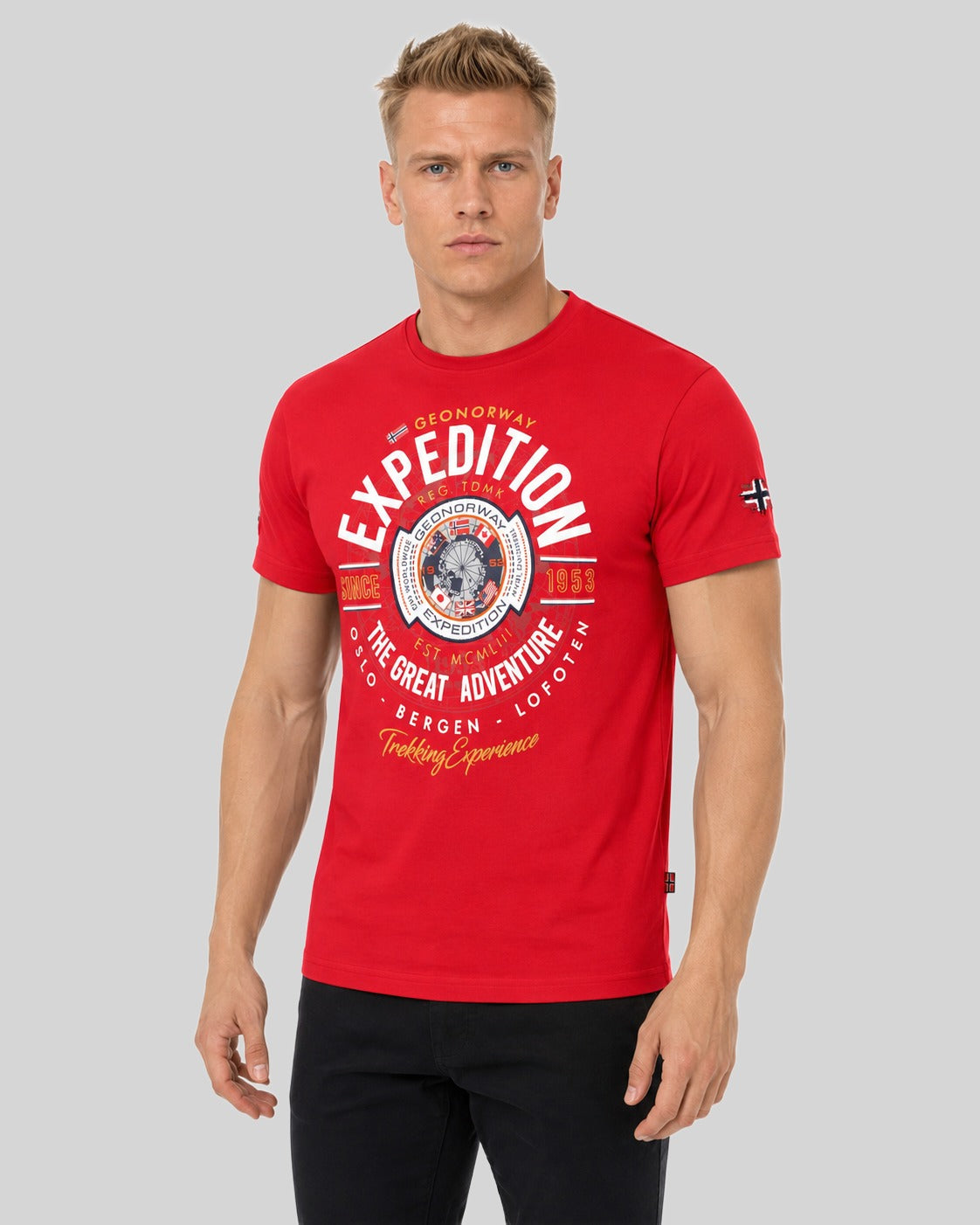 geographical-norway-jaldemar-herren-t-shirt-rot-baumwolle image 1