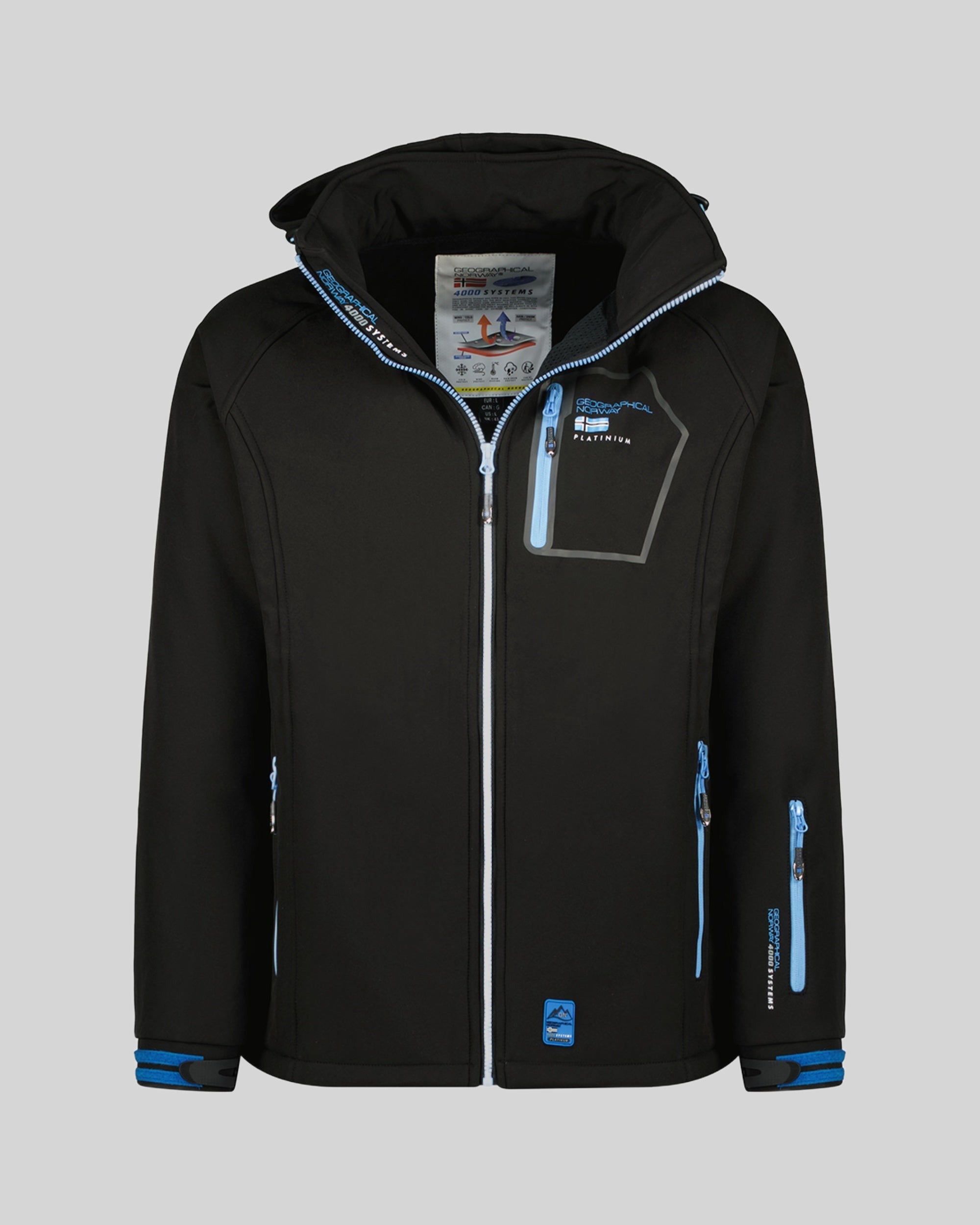 geographical-norway-riziere-herren-softshelljacke-abnehmbare-kapuze-marine-s image 8